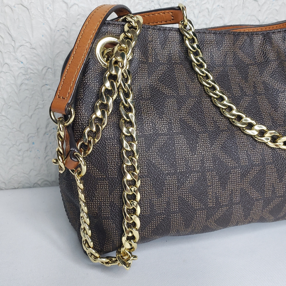 Michael Kors Brown Shoulder Bag - Picture 8 of 11